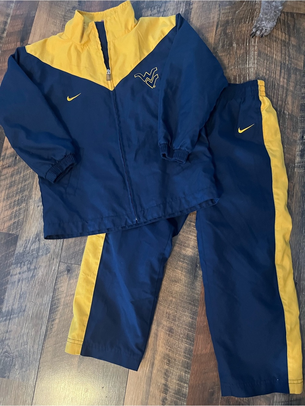 Nike West Virginia WVU Two-Piece Track Jacket & Pants